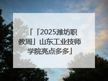 「2025潍坊职教周」山东工业技师学院亮点多多