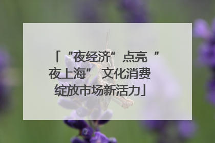 “夜经济”点亮“夜上海” 文化消费绽放市场新活力