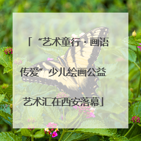 “艺术童行・画语传爱”少儿绘画公益艺术汇在西安落幕