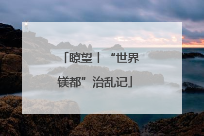 瞭望丨“世界镁都”治乱记