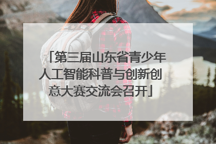 第三届山东省青少年人工智能科普与创新创意大赛交流会召开