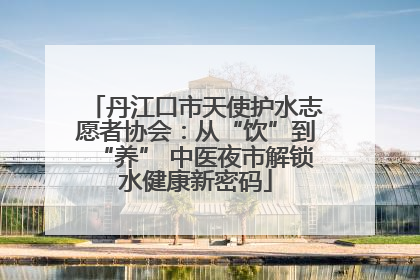 丹江口市天使护水志愿者协会：从“饮”到“养” 中医夜市解锁水健康新密码