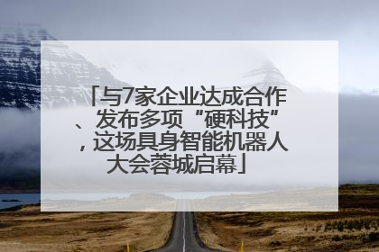 与7家企业达成合作、发布多项“硬科技”，这场具身智能机器人大会蓉城启幕