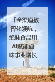 全渠道数智化领航，绝味食品用AI赋能卤味事业增长