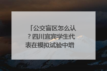 公交盲区怎么认？四川宜宾学生代表在模拟试验中增强乘车安全意识