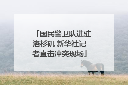 国民警卫队进驻洛杉矶 新华社记者直击冲突现场