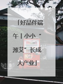 好品伴端午丨小小“潍艾”长成大产业