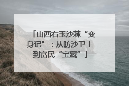 山西右玉沙棘“变身记”：从防沙卫士到富民“宝藏”