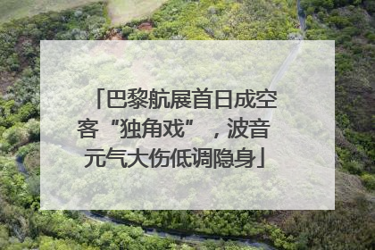 巴黎航展首日成空客“独角戏”,波音元气大伤低调隐身