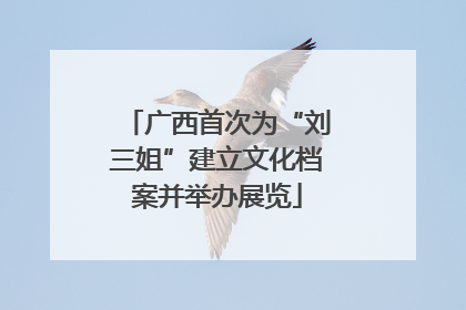广西首次为“刘三姐”建立文化档案并举办展览