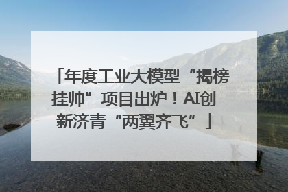 年度工业大模型“揭榜挂帅”项目出炉！AI创新济青“两翼齐飞”