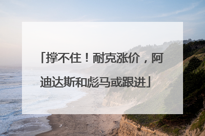 撑不住！耐克涨价，阿迪达斯和彪马或跟进