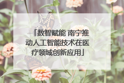 数智赋能 南宁推动人工智能技术在医疗领域创新应用