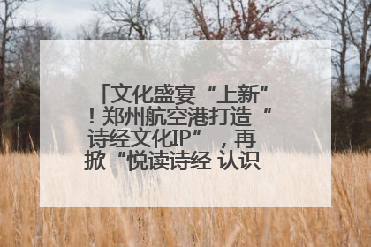 文化盛宴“上新”！郑州航空港打造“诗经文化IP”，再掀“悦读诗经 认识家乡路”活动热潮