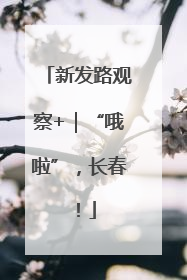 新发路观察+｜“哦啦”，长春！