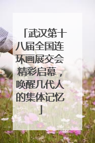 武汉第十八届全国连环画展交会精彩启幕，唤醒几代人的集体记忆
