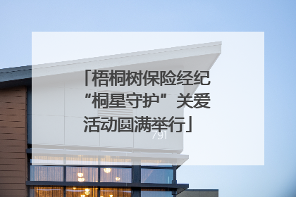 梧桐树保险经纪“桐星守护”关爱活动圆满举行
