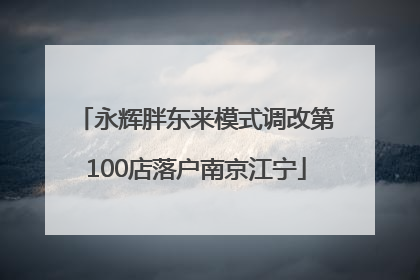 永辉胖东来模式调改第100店落户南京江宁