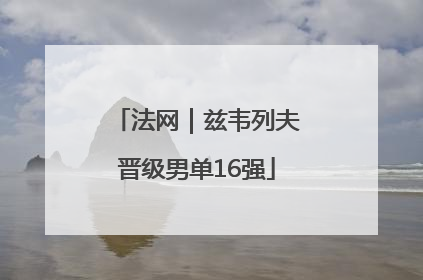 法网｜兹韦列夫晋级男单16强