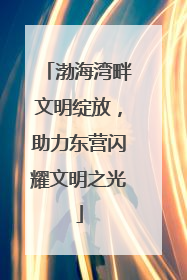渤海湾畔文明绽放，助力东营闪耀文明之光