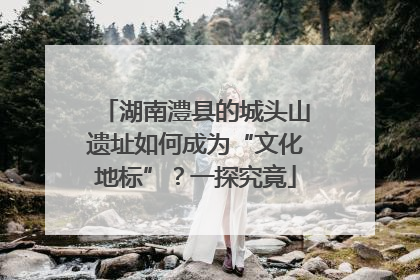 湖南澧县的城头山遗址如何成为“文化地标”？一探究竟
