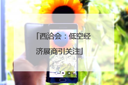 西洽会：低空经济展商引关注