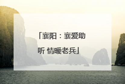 襄阳：襄爱助听 情暖老兵