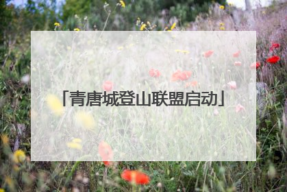 青唐城登山联盟启动