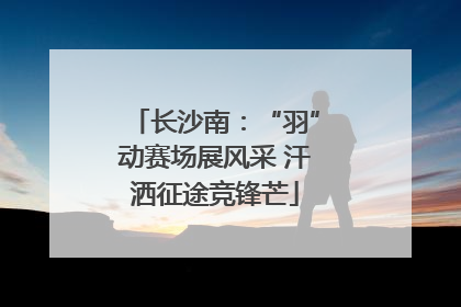 长沙南：“羽”动赛场展风采 汗洒征途竞锋芒