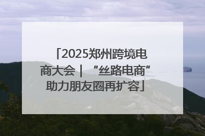 2025郑州跨境电商大会｜“丝路电商”助力朋友圈再扩容